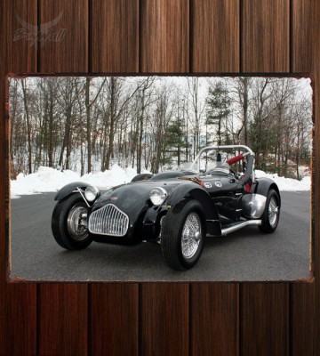 Металлическая табличка Allard J2 Roadster 013